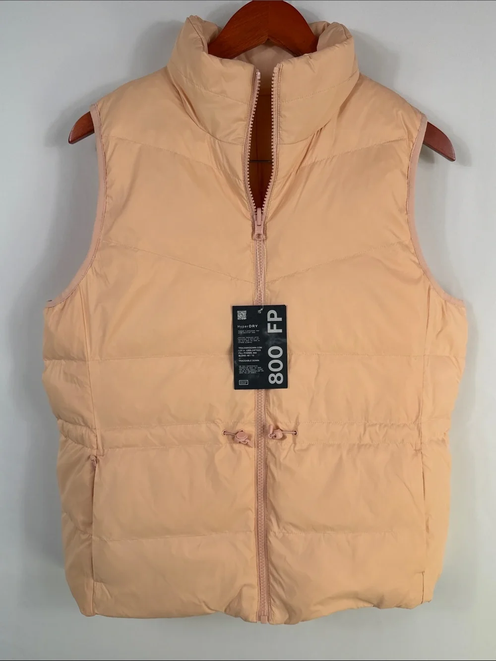 Lands End Down Filled Wanderweight Reversible Packable Vest. Size L. NWT - Picture 7 of 11